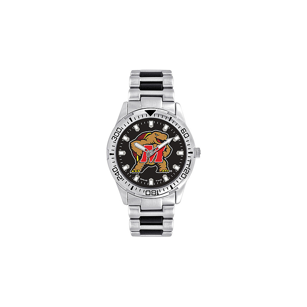 Game Time Mens Heavy Hitter College Watch University Of Maryland Game Time Watches