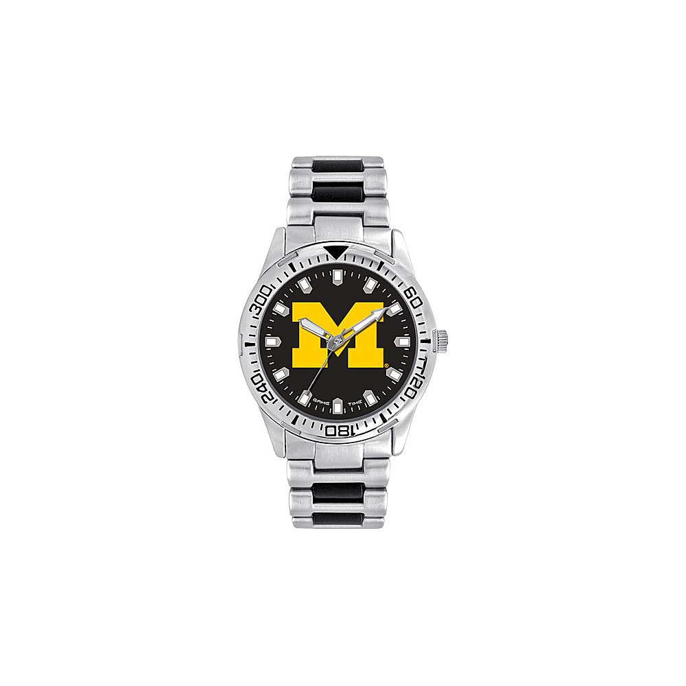 Game Time Mens Heavy Hitter College Watch University of Michigan Game Time Watches