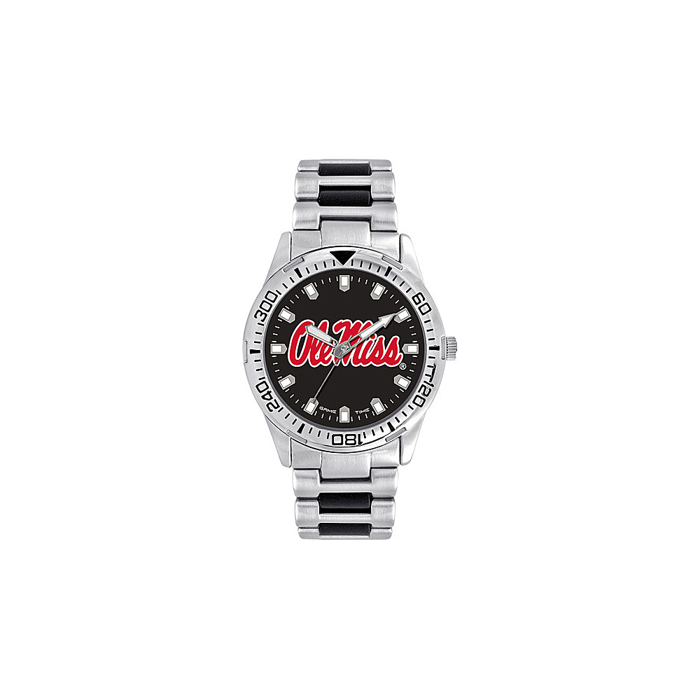 Game Time Mens Heavy Hitter College Watch University of Mississippi Game Time Watches
