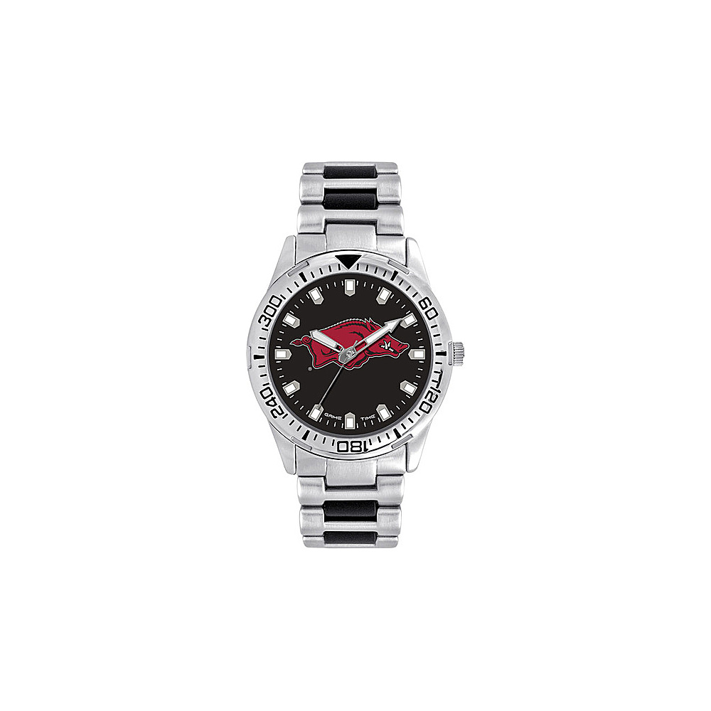 Game Time Mens Heavy Hitter College Watch University of Arkansas Game Time Watches