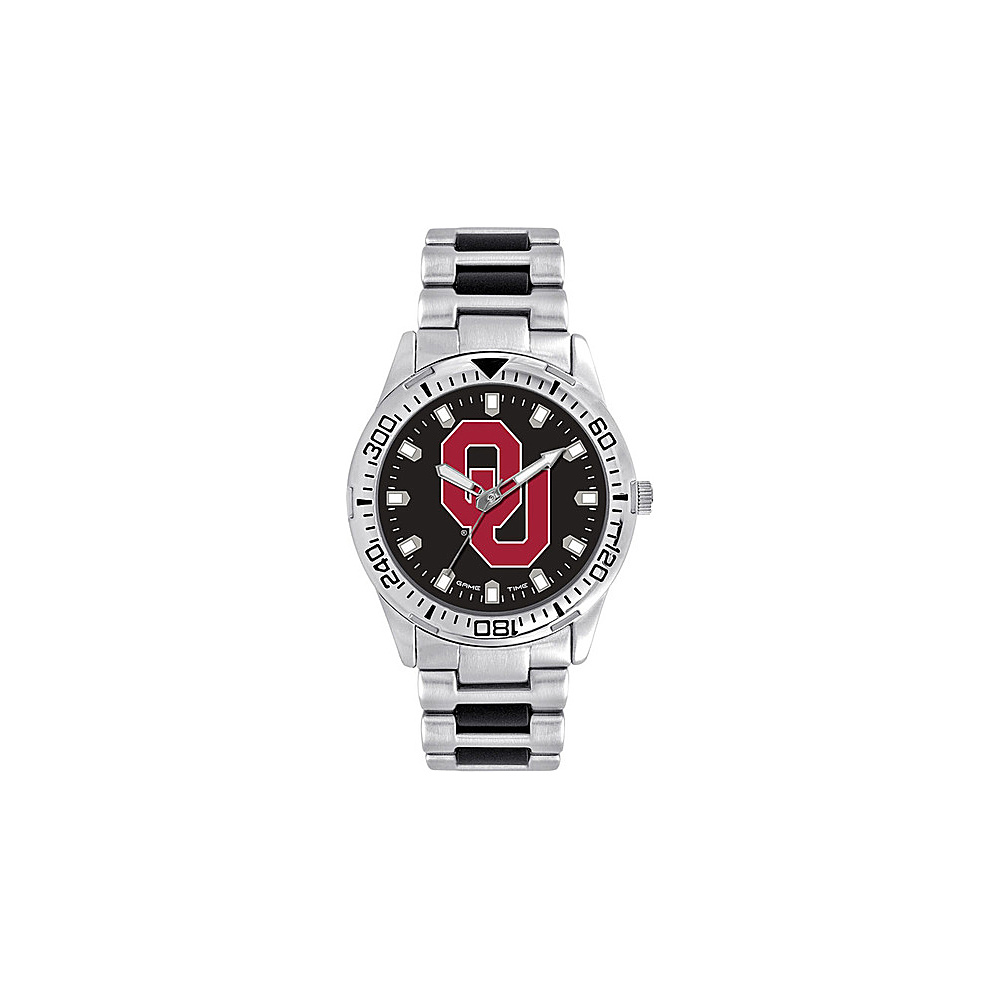 Game Time Mens Heavy Hitter College Watch University of Oklahoma Game Time Watches