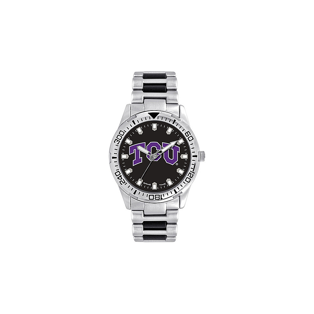 Game Time Mens Heavy Hitter College Watch Texas Christian University Game Time Watches