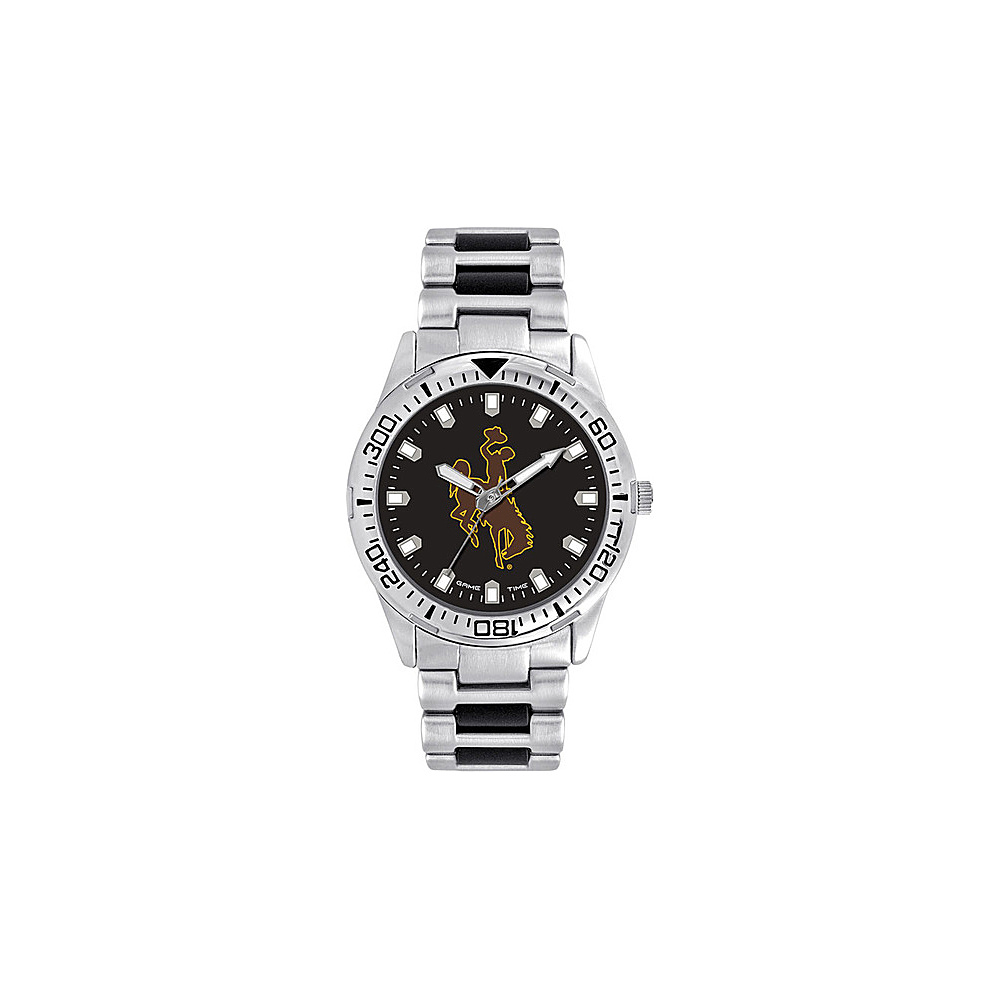 Game Time Mens Heavy Hitter College Watch University Of Wyoming Game Time Watches