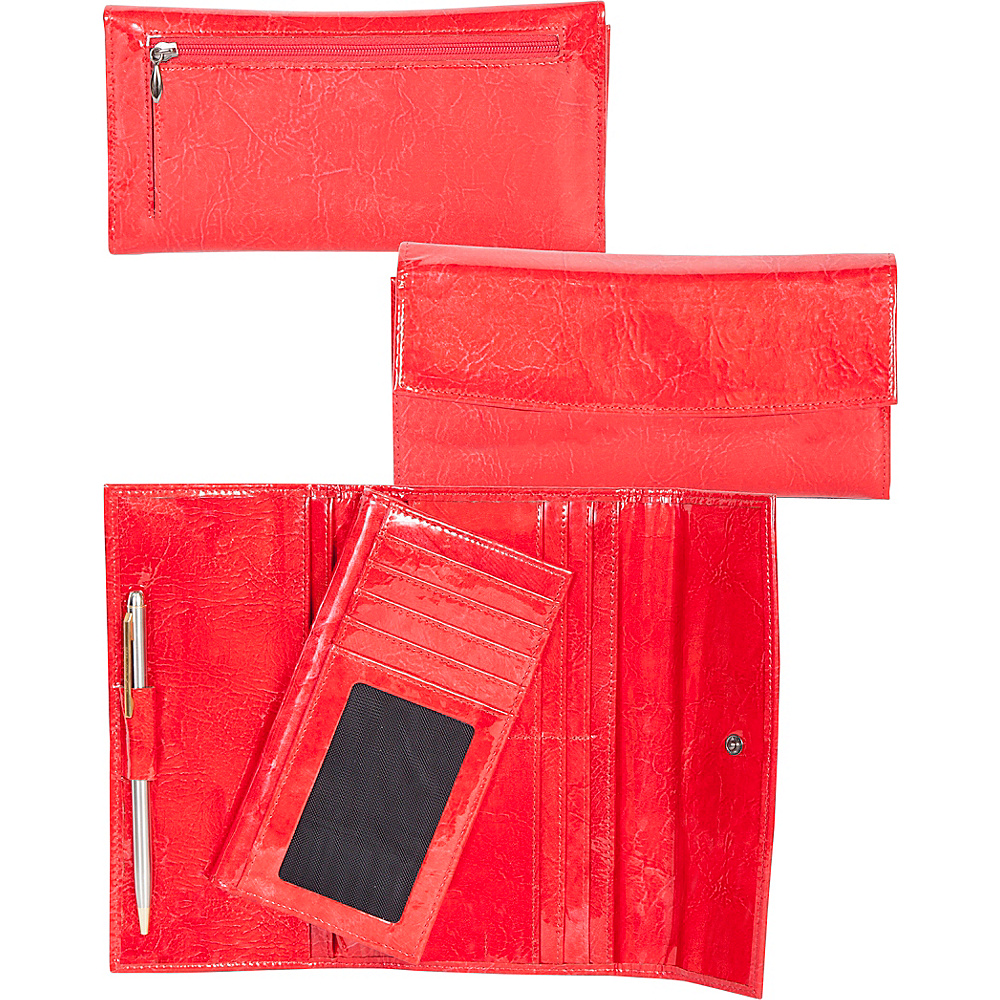 Scully Wallet Clutch Red Scully Women s Wallets