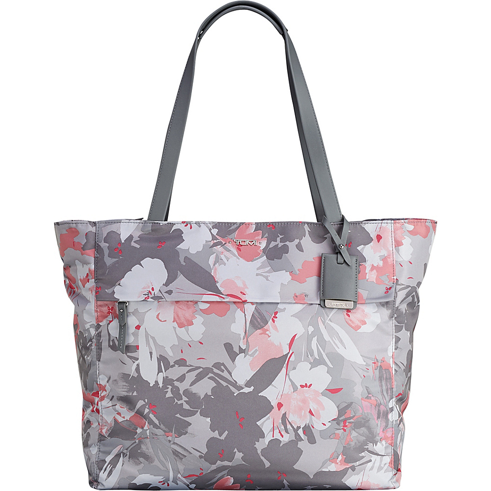 Tumi Voyageur M-Tote Grey Floral Print - Tumi Women's Business Bags