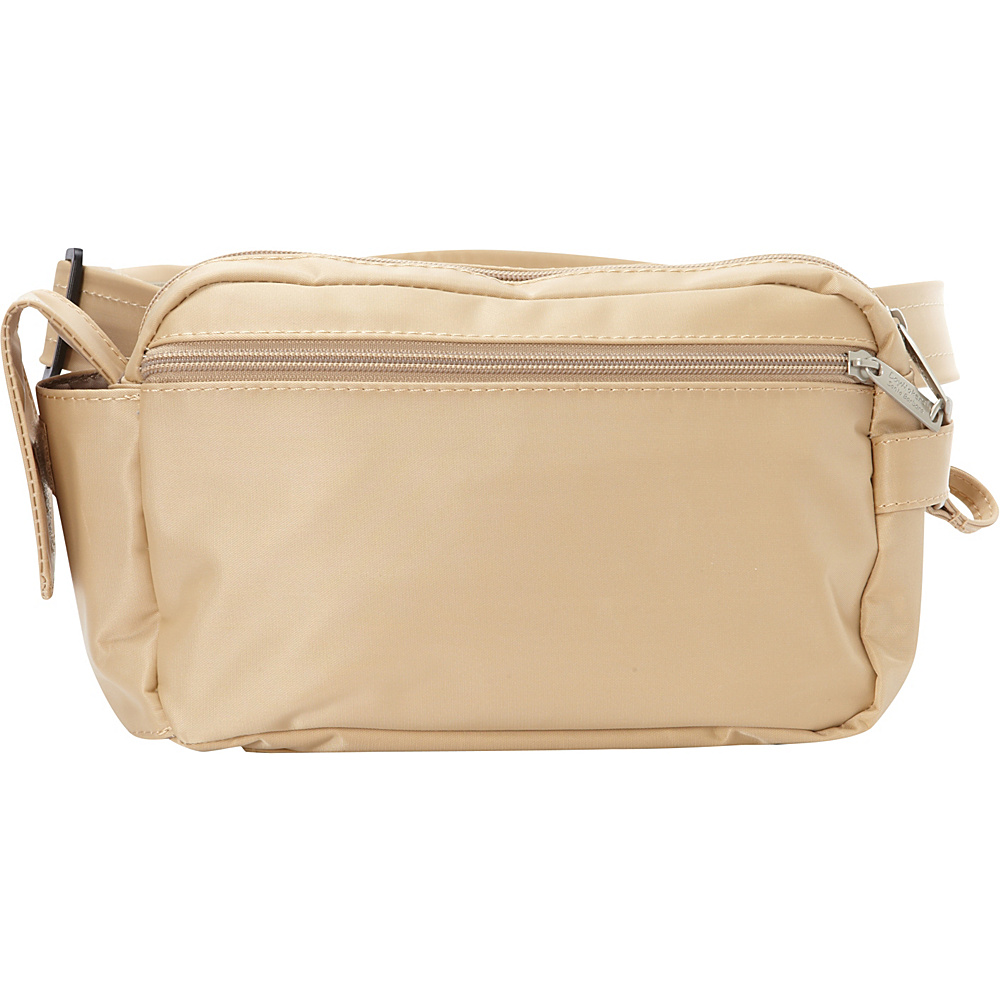 BeSafe by DayMakers RFID 3 Way Convertible Hiker Waistpack LX Taupe BeSafe by DayMakers Waist Packs