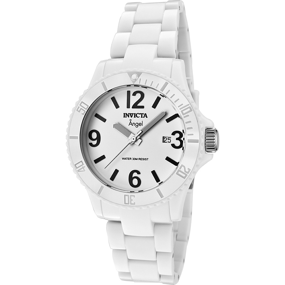 Invicta Watches Womens Angel Plastic Watch White Invicta Watches Watches