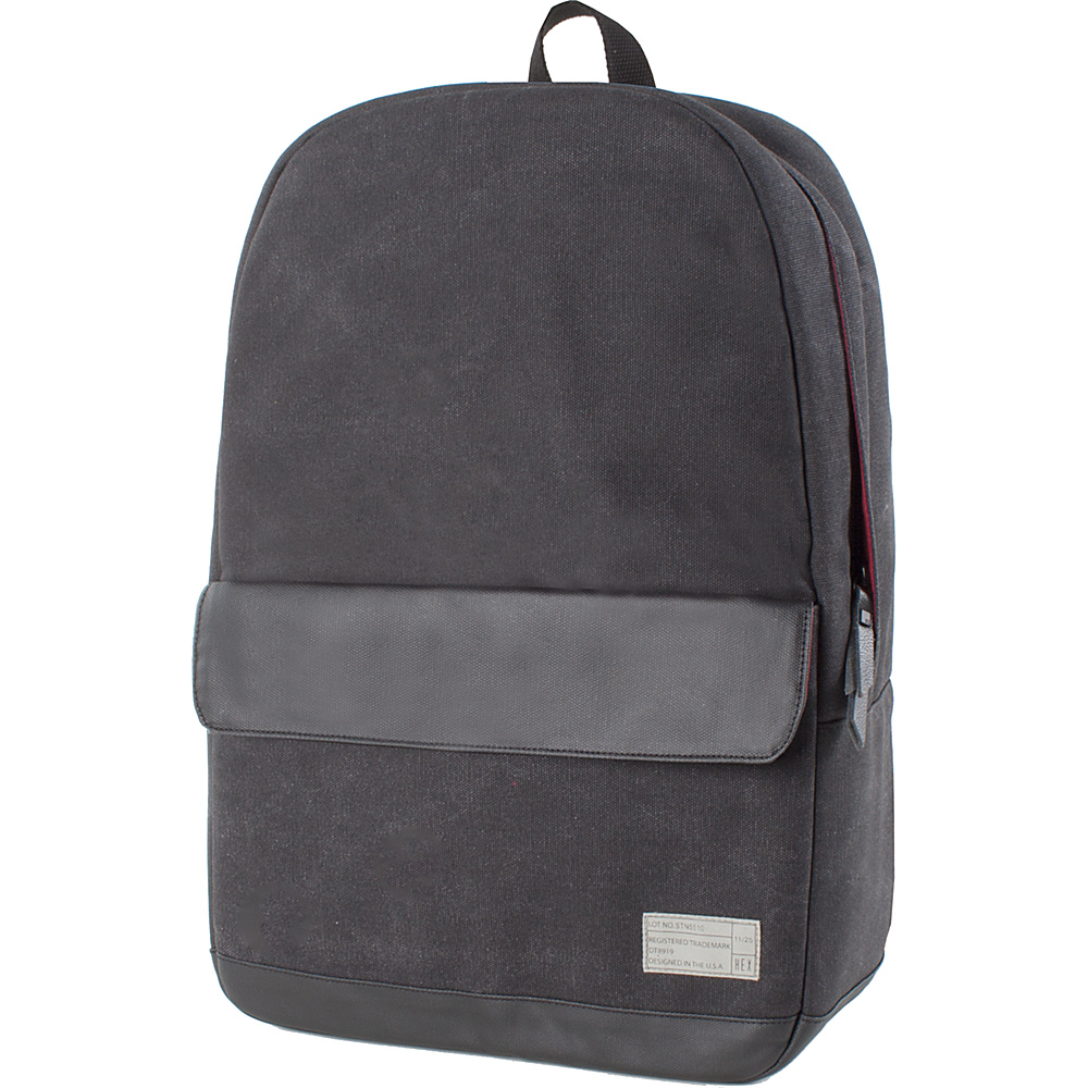 HEX Echo Canvas Backpack Supply Charcoal HEX Business Laptop Backpacks