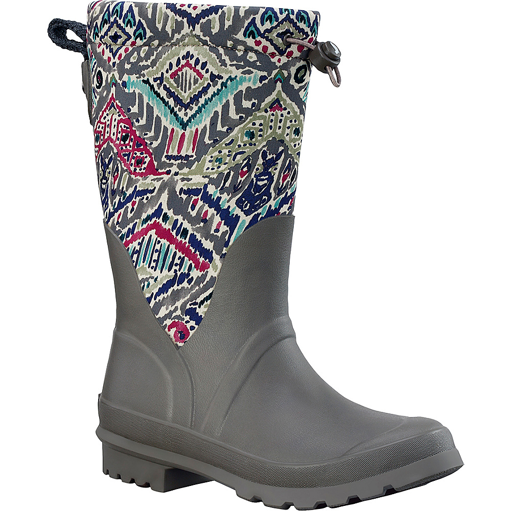 Sakroots Mezzo Tall Rain Boot 10 M Regular Medium Slate Brave Beauti Sakroots Women s Footwear