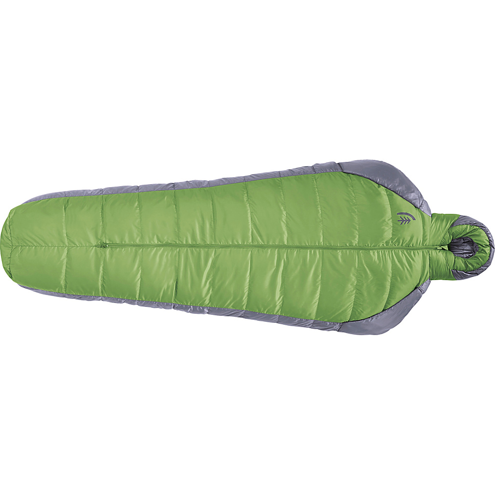 Sierra Designs Mobile Mummy 600 16 Degree Long Sleeping Bag Piquant Green Smoked Pearl Sierra Designs Outdoor Accessories
