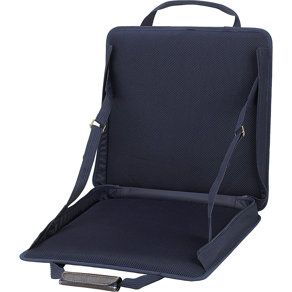 Picnic at Ascot Portable Adjustable Reclining Seat Navy Picnic at Ascot Outdoor Accessories
