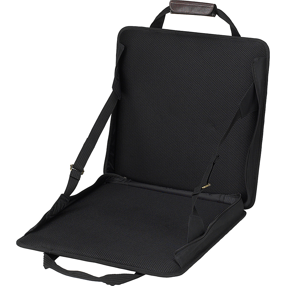 Picnic at Ascot Portable Adjustable Reclining Seat Black Picnic at Ascot Outdoor Accessories
