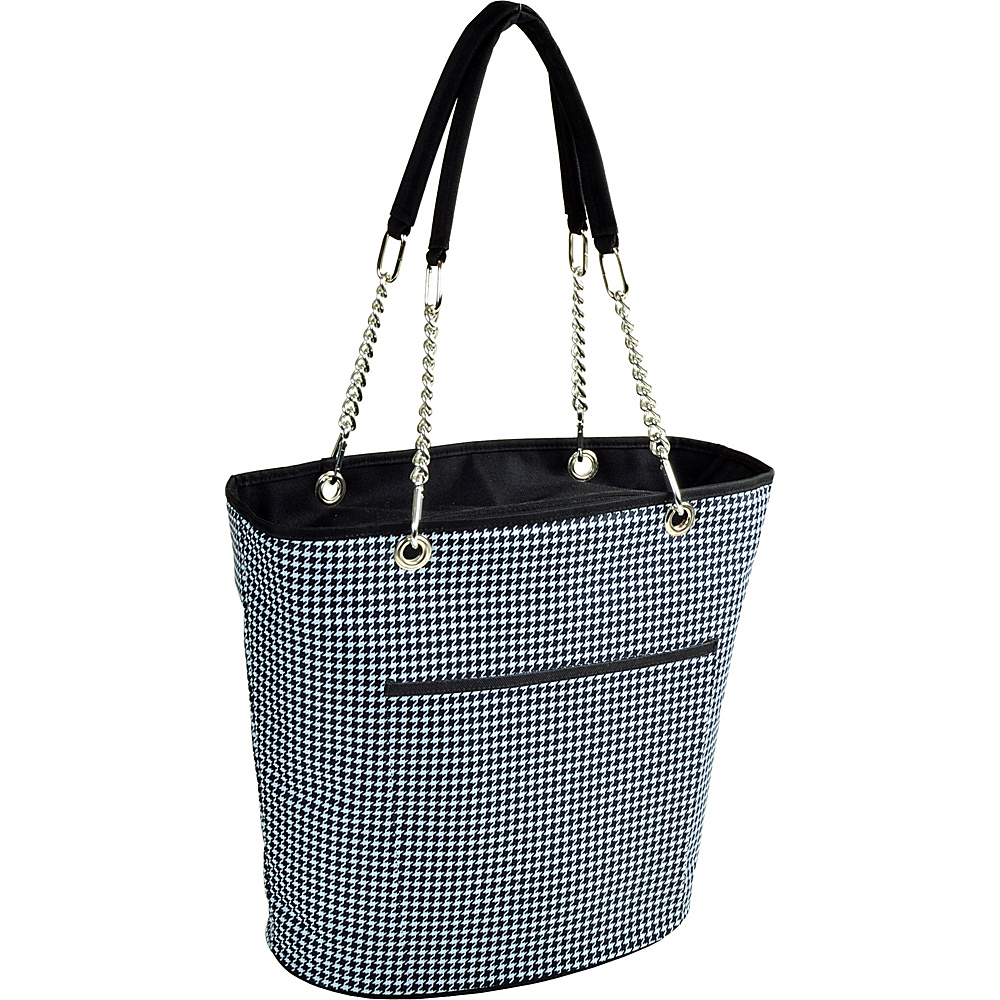 Picnic at Ascot Insulated Fashion Cooler Bag 22 Can Tote Houndstooth Picnic at Ascot Outdoor Coolers