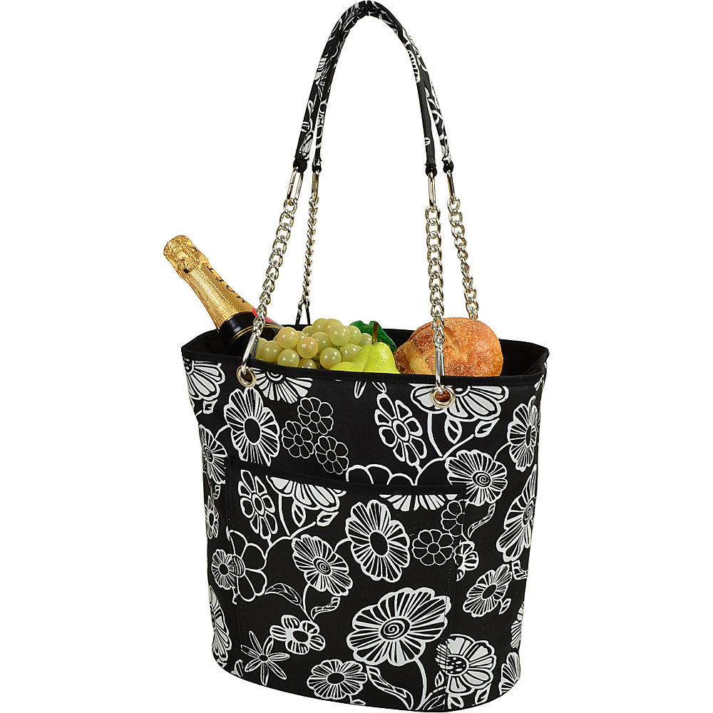 Picnic at Ascot Insulated Fashion Cooler Bag 22 Can Tote Night Bloom Picnic at Ascot Outdoor Coolers