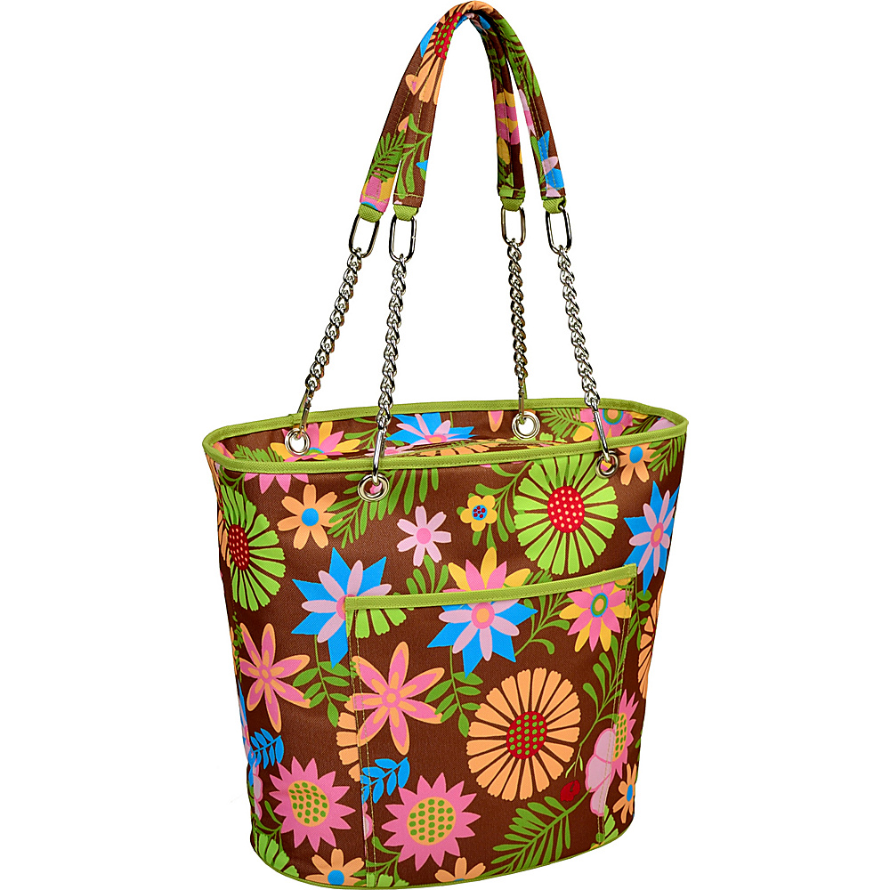 Picnic at Ascot Insulated Fashion Cooler Bag 22 Can Tote Floral Picnic at Ascot Outdoor Coolers