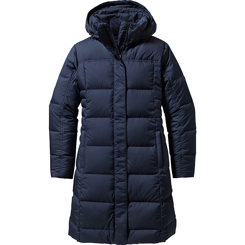 Patagonia Womens Down With It Parka S Navy Blue Patagonia Women s Apparel