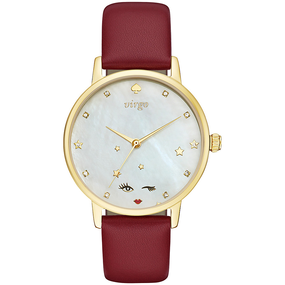 kate spade watches Metro Virgo Watch Red kate spade watches Watches