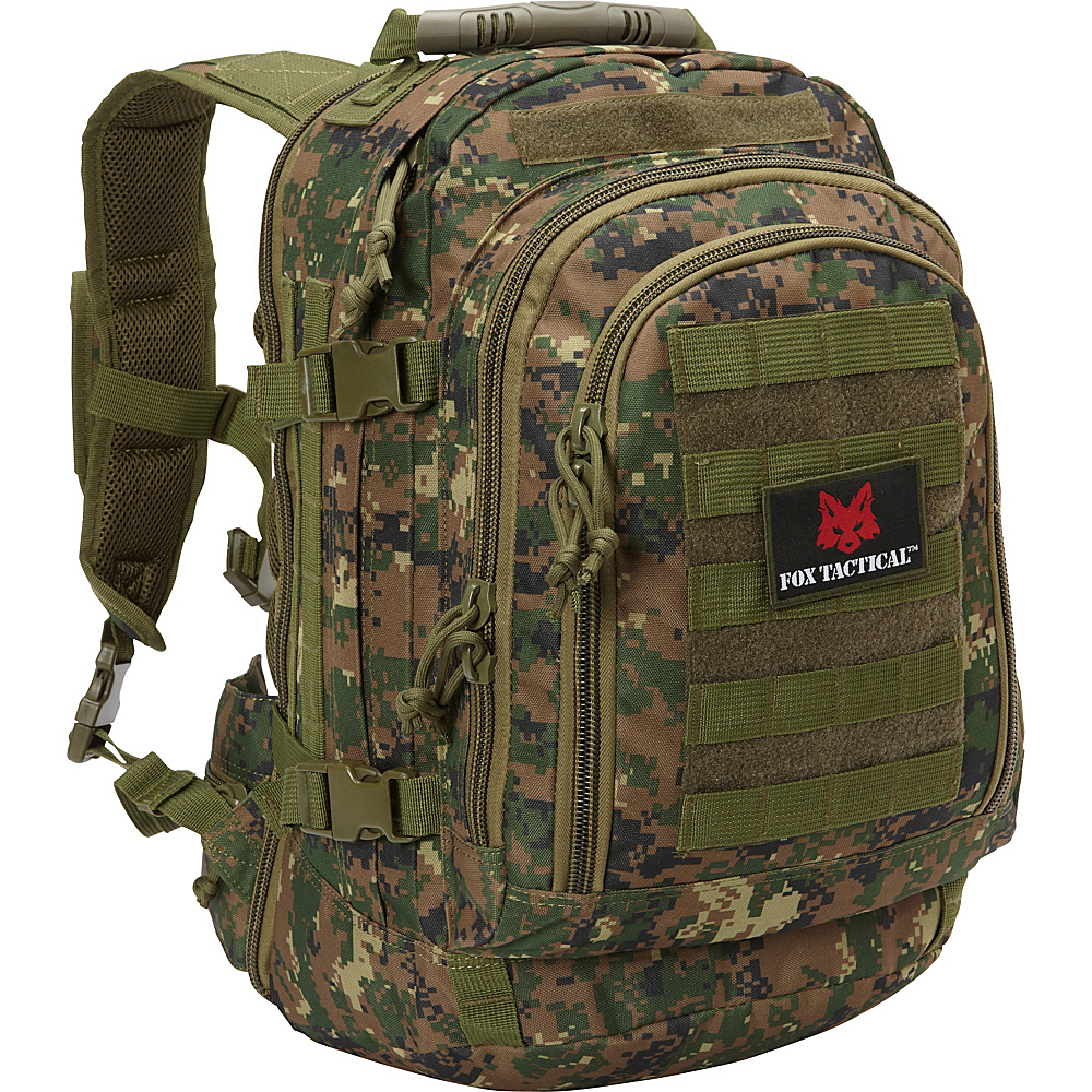 Fox Outdoor Tactical Duty Pack Digital Woodland Fox Outdoor Day Hiking Backpacks