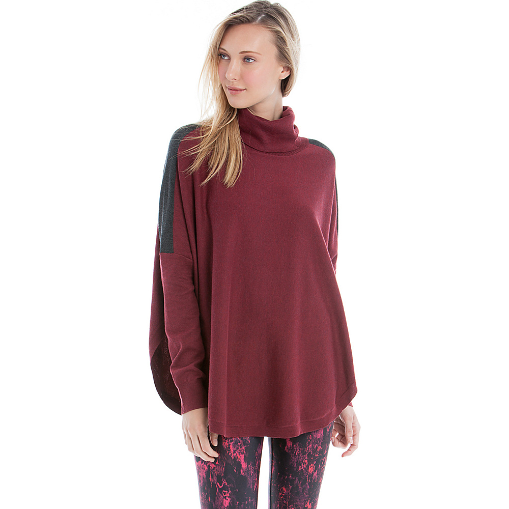 Lole Miki Poncho S M Rumba Red Heather Lole Women s Apparel