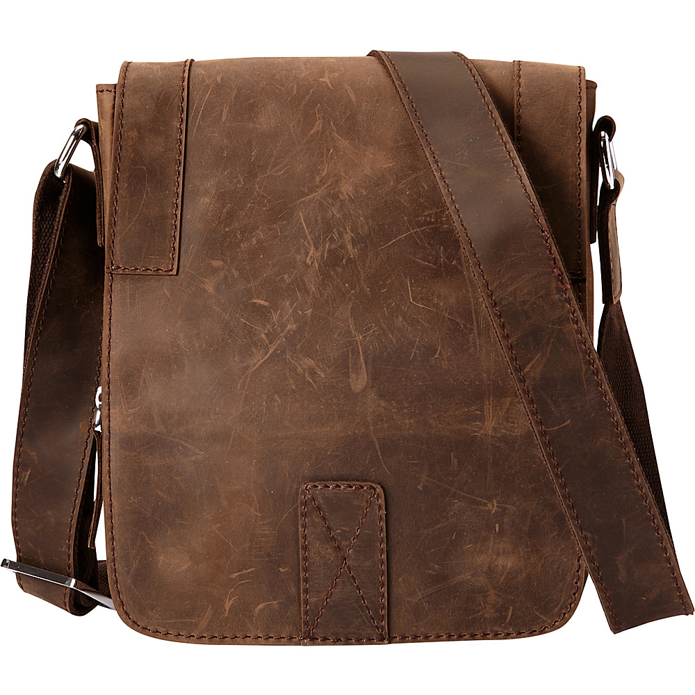 Vagabond Traveler Full Grain Leather Satchel Handbag Vintage Brown Vagabond Traveler Other Men s Bags