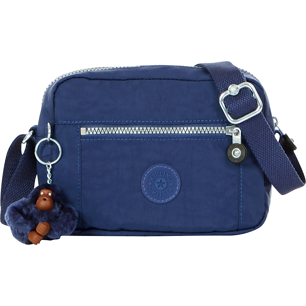 Kipling Aveline Crossbody Midnight Blue Kipling Fabric Handbags