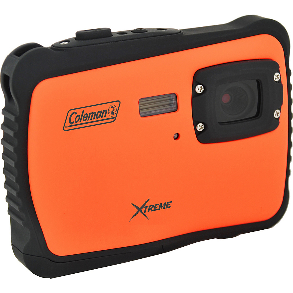 Coleman Xtreme 12.0 MP HD Underwater Digital Video Camera Waterproof to 10 ft Orange Coleman Cameras