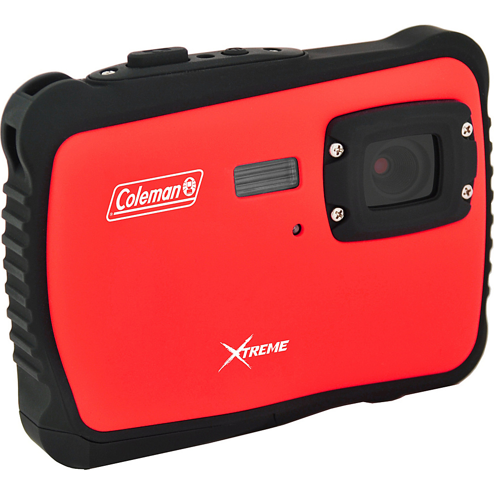 Coleman Xtreme 12.0 MP HD Underwater Digital Video Camera Waterproof to 10 ft Red Coleman Cameras