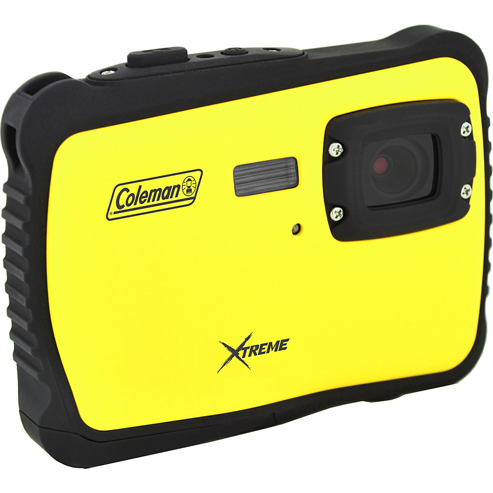 Coleman Xtreme 12.0 MP HD Underwater Digital Video Camera Waterproof to 10 ft Yellow Coleman Cameras