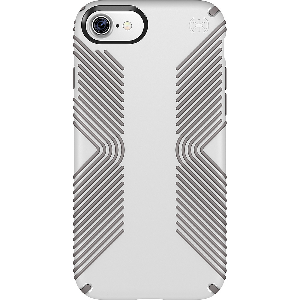 Speck iPhone 7 Presidio GRIP White Ash Grey Speck Personal Electronic Cases