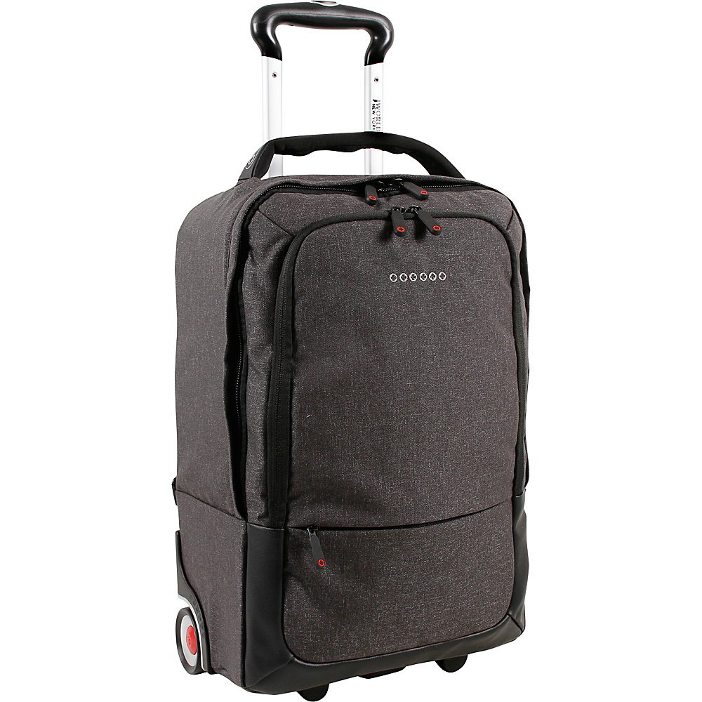 J World New York Sway Laptop Rolling Backpack Black J World New York Rolling Backpacks