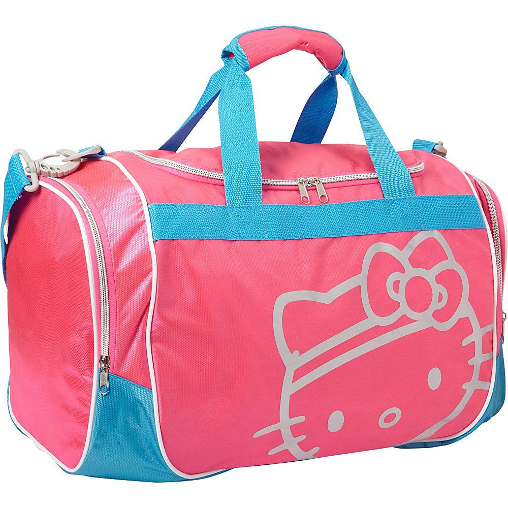 Hello Kitty Golf Hello Kitty GO! Sports Duffel Bag Pink Hello Kitty Golf Gym Duffels