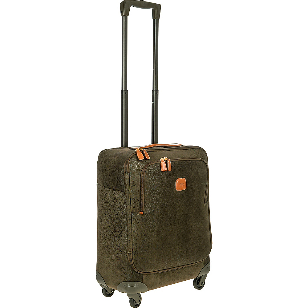 BRIC S Life 21 Carry On Spinner Olive BRIC S Softside Carry On