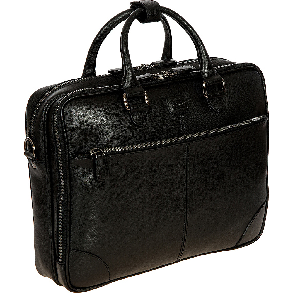 BRIC S Varese Business Briefcase Large Black BRIC S Non Wheeled Business Cases