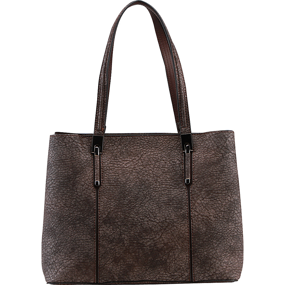 MKF Collection Mirable Shoulder Tote Brown MKF Collection Manmade Handbags
