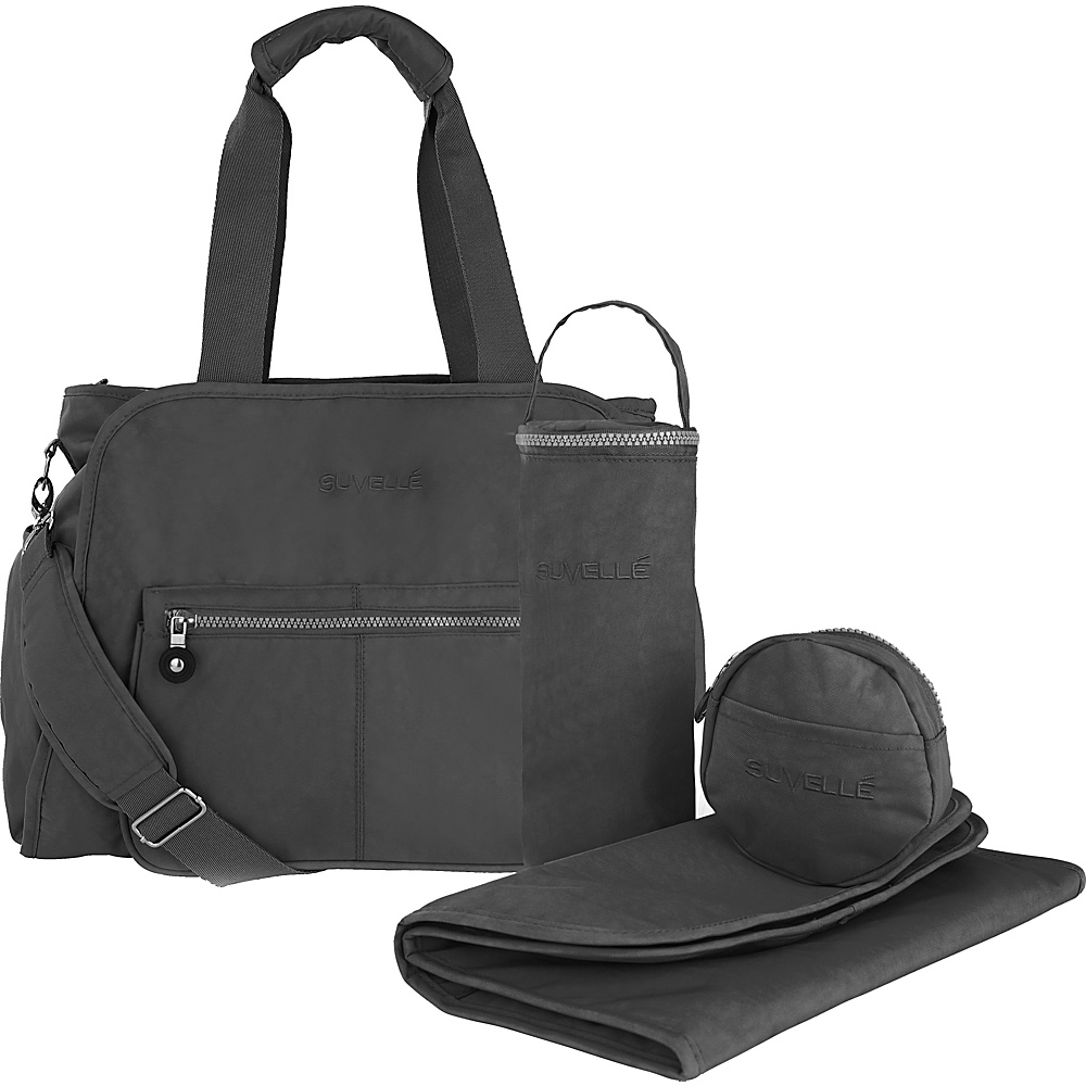 Suvelle RFID Travel Diaper Bag Grey Suvelle Diaper Bags Accessories