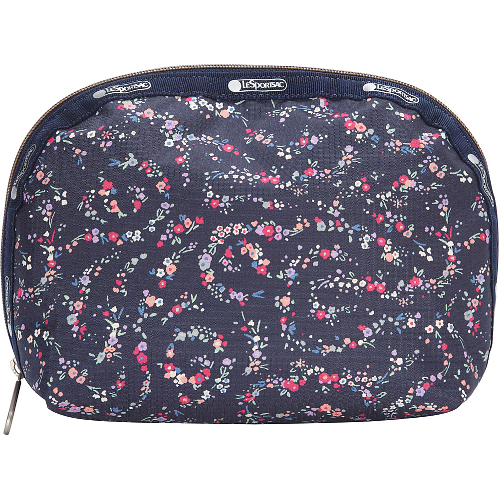 LeSportsac Half Moon Cosmetic Fairy Floral Blue C LeSportsac Women s SLG Other