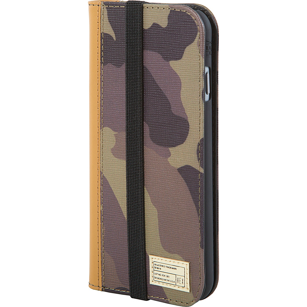 HEX Icon Wallet for iPhone 6 6S Camo Leather HEX Electronic Cases