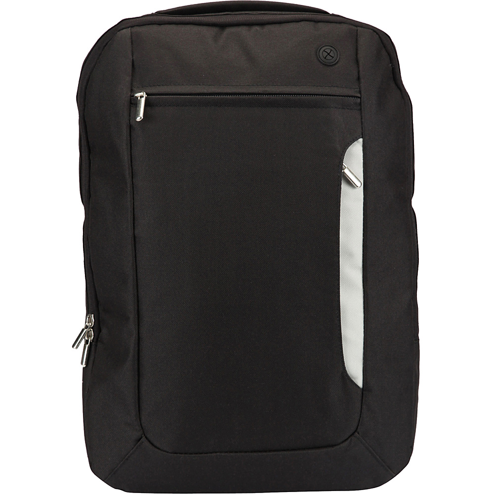1Voice The Sentinel RFID Blocking Backpack Black 1Voice Business Laptop Backpacks