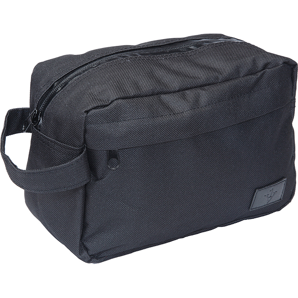 1Voice The Complete Toiletry Bag With built in 2 200mAh Charger Black 1Voice Toiletry Kits