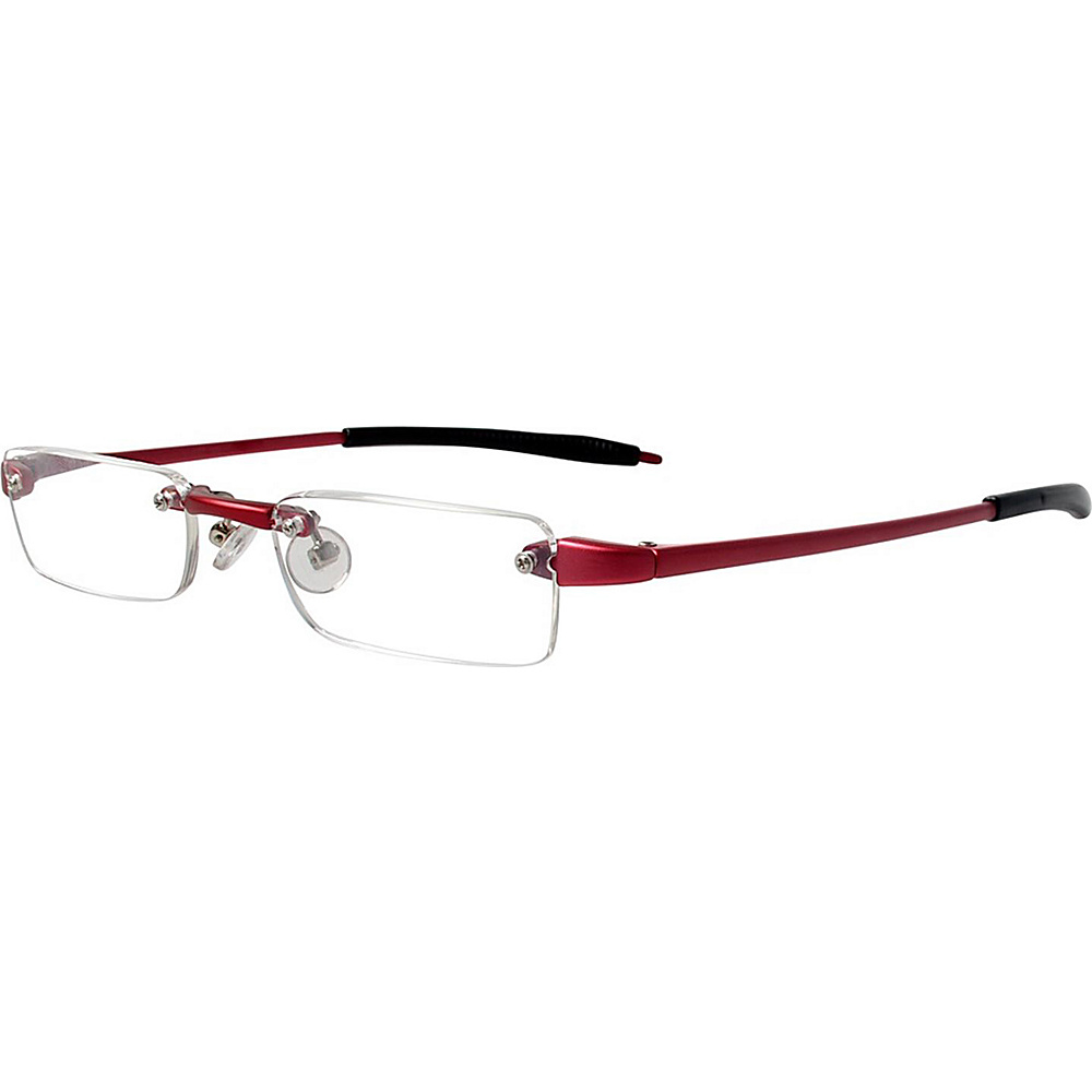 Visualites Half Eye Reading Glasses 2.50 Red Visualites Sunglasses