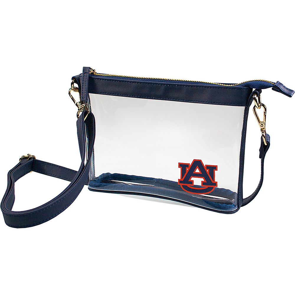 Capri Designs Small NCAA Crossbody Licensed Auburn University Capri Designs Manmade Handbags