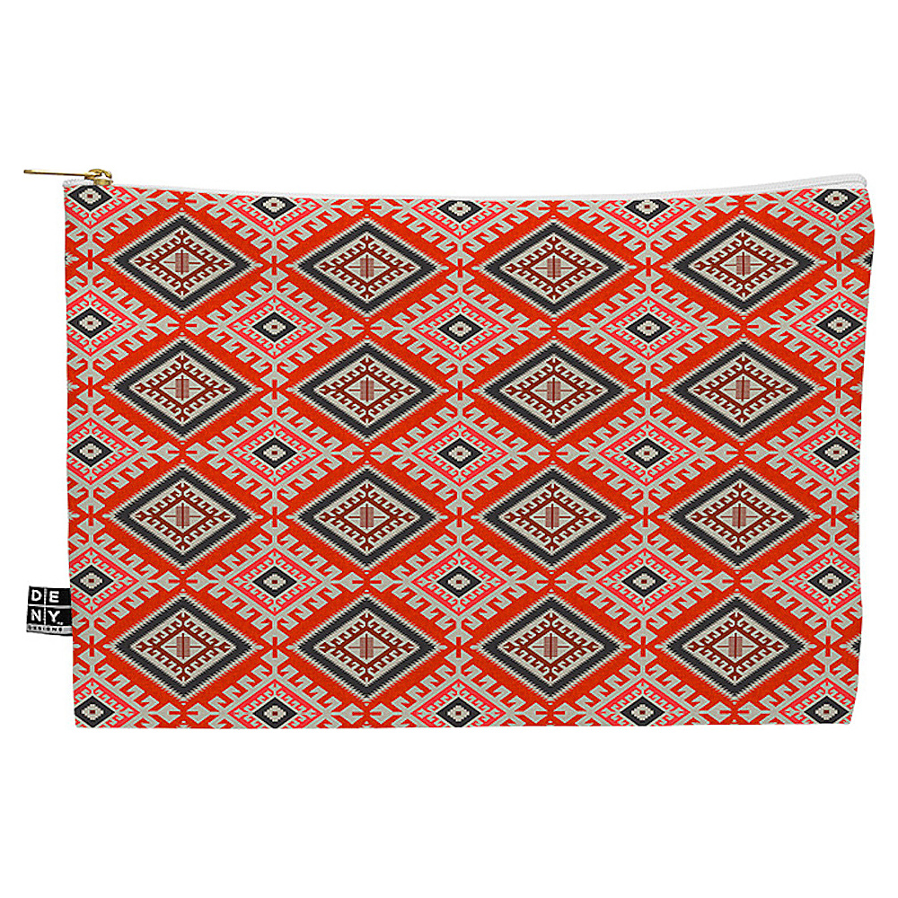 DENY Designs Flat Pouch Holli Zollinger Bohemian Farmhouse Geo DENY Designs Luggage Accessories