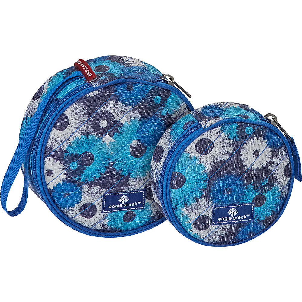 Eagle Creek Pack It OriginalQuilted Circlet Set Daisy Chain Blue Eagle Creek Travel Organizers