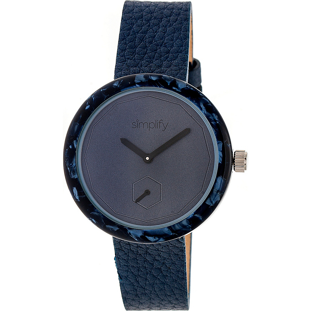 Simplify The 3700 Unisex Watch Navy Navy Blue Simplify Watches