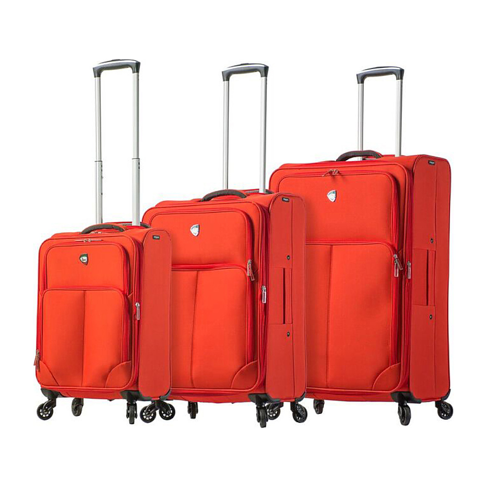 Mia Toro ITALY Leggero Softside Spinner Luggage 3 Piece Set Cinnamon Mia Toro ITALY Luggage Sets