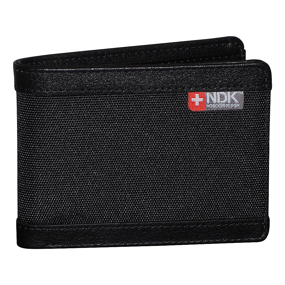 Nidecker Design Capital Collection Slimfold Wallet Black Nidecker Design Men s Wallets