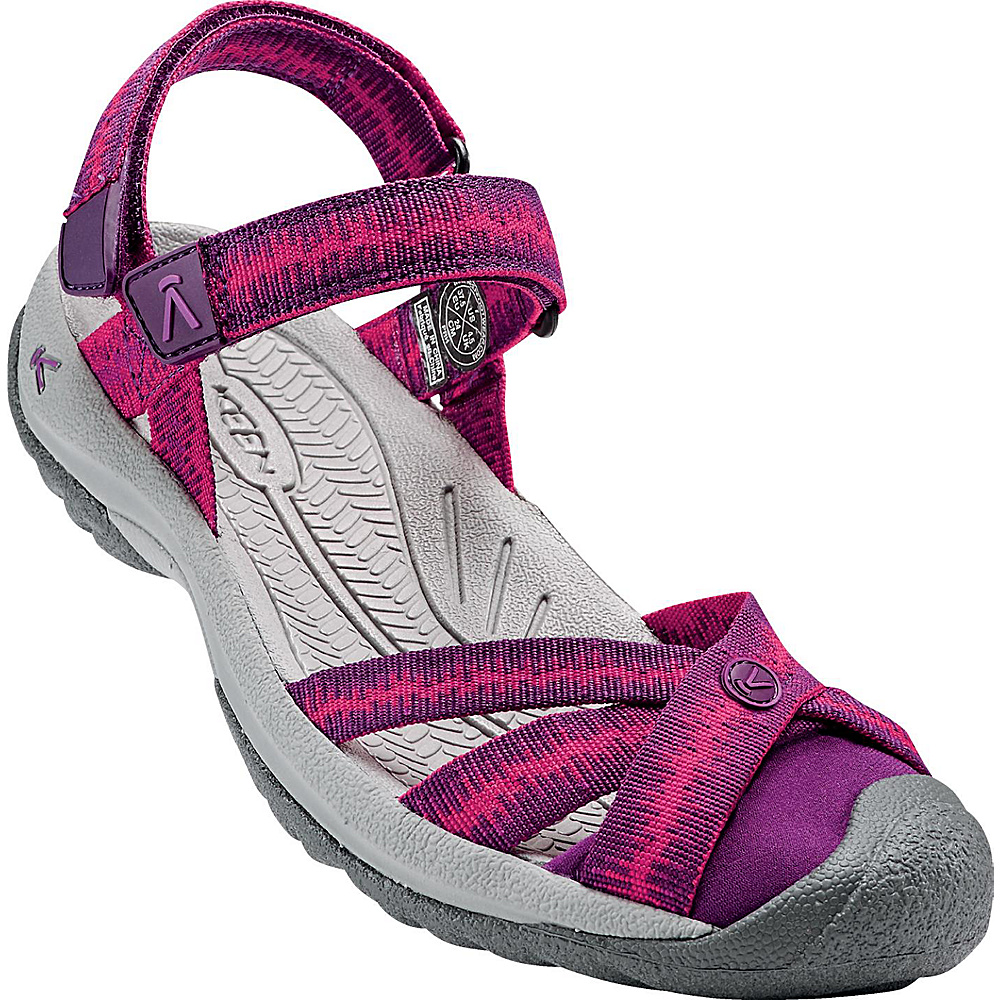 KEEN Womens Bali Strap Sandal 9.5 Purple Wine Dark Purple KEEN Women s Footwear