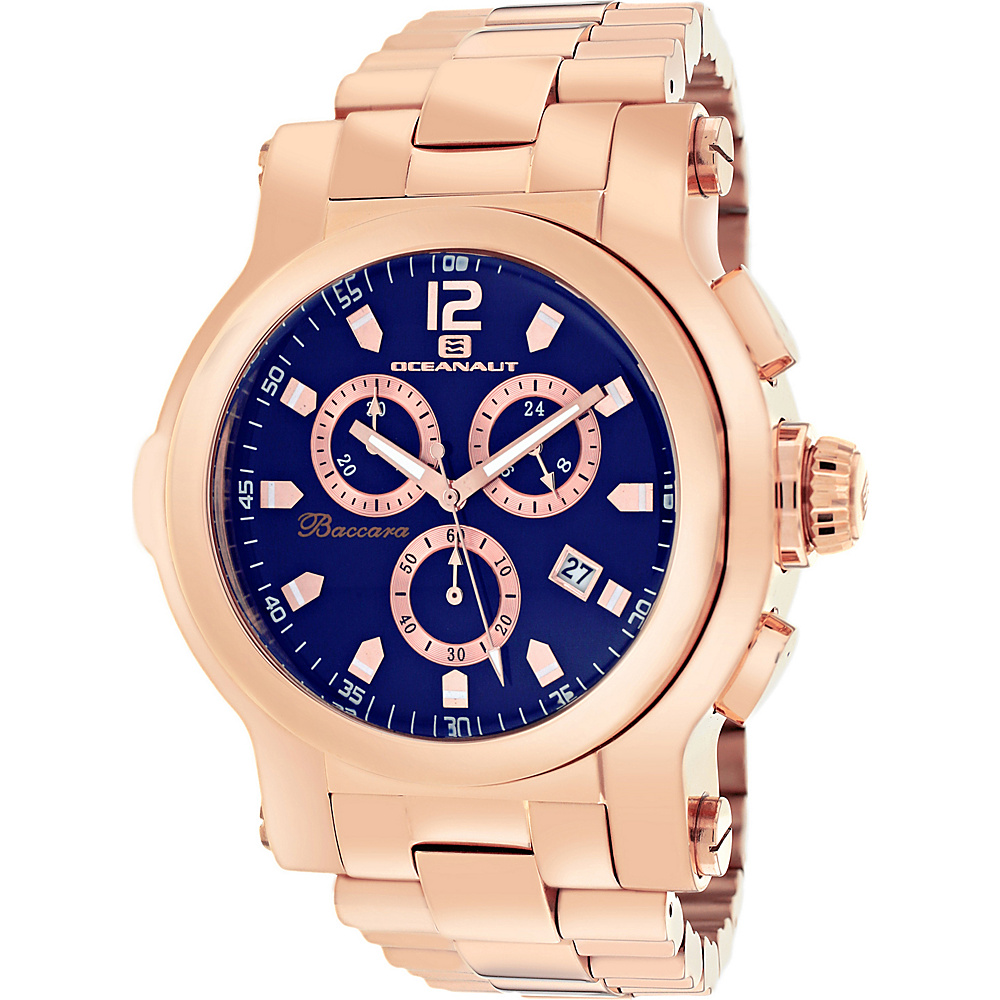 Oceanaut Watches Men s Baccara XL Watch Navy blue Oceanaut Watches Watches