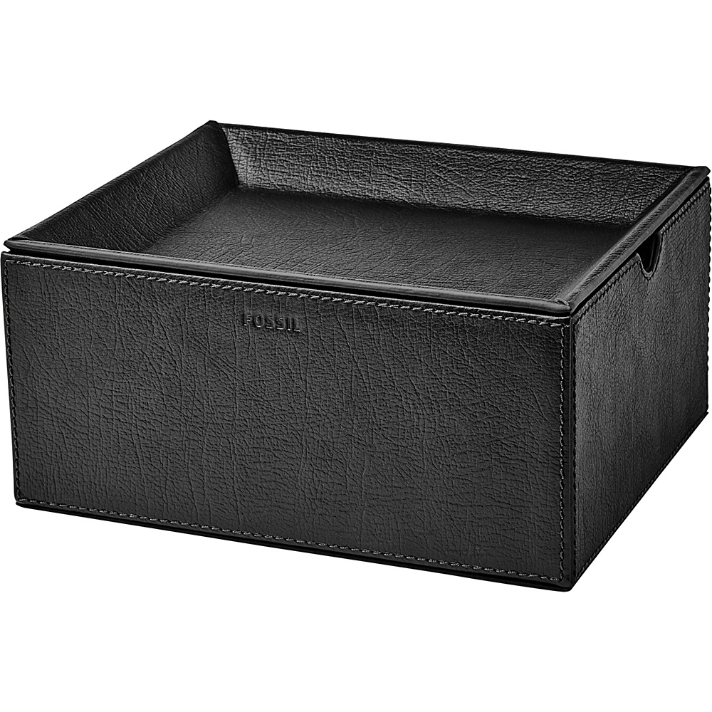 UPC 762346342243 product image for Fossil Five-Piece Valet Box Black - Fossil Business Accessories | upcitemdb.com