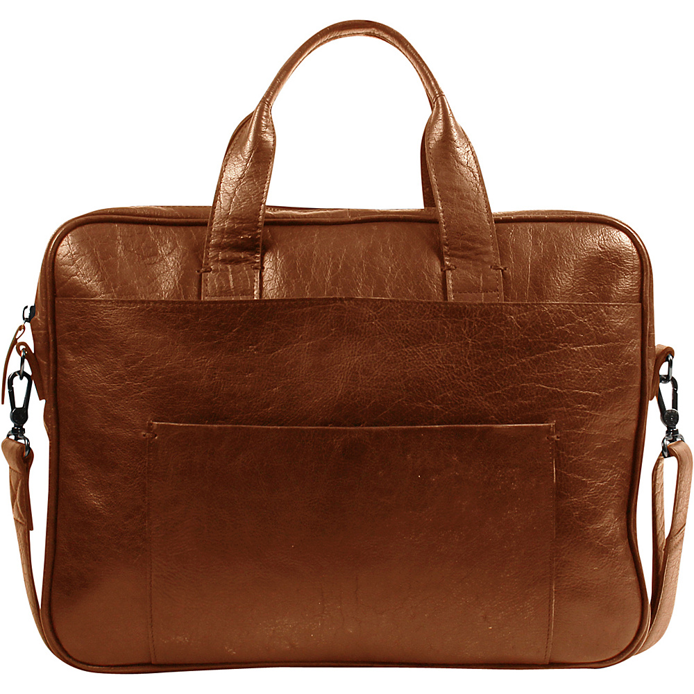Still Nordic Champ Brief 1 Room Shoulder Bag Cognac - Still Nordic Designer Handbags